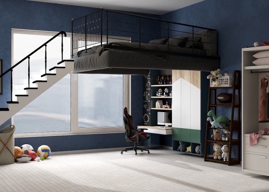 Room for my brother Design Rendering