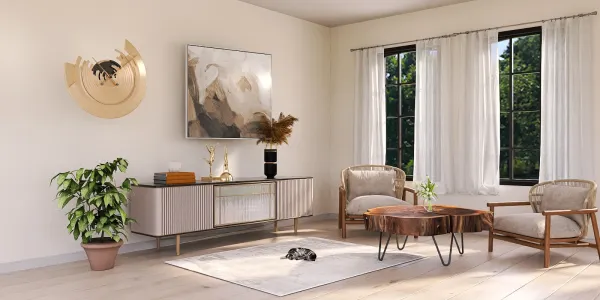 Professional interior design created with Homestyler 3D design software