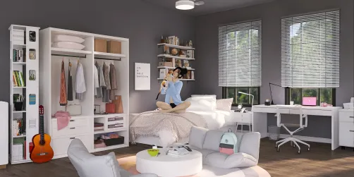 college student room