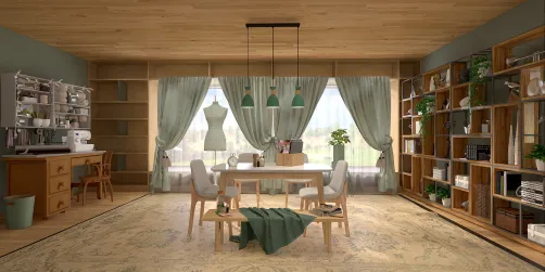 Boho Craft Room