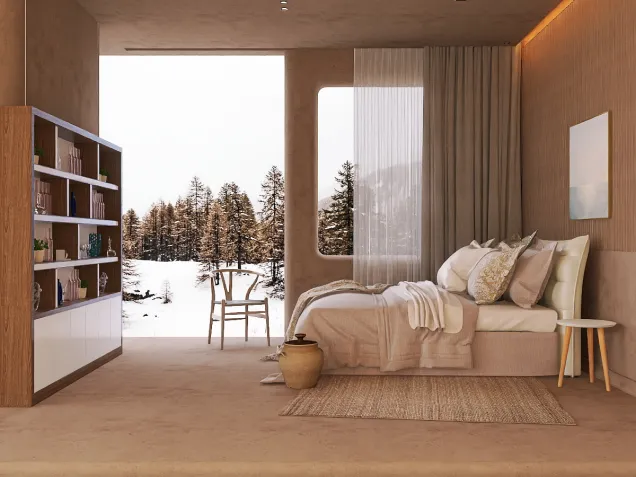 Winter inspired room