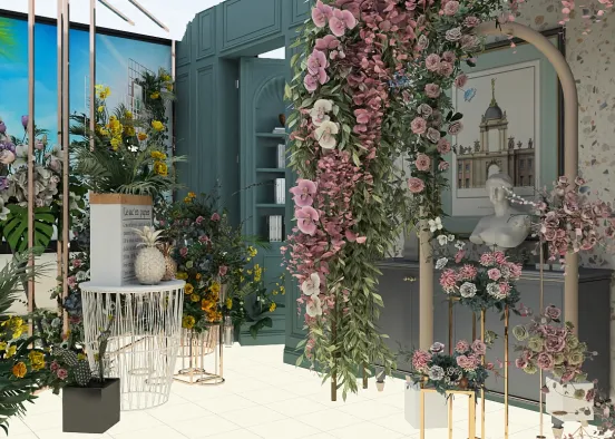 # Bringing Spring Indoors Renderização de Design