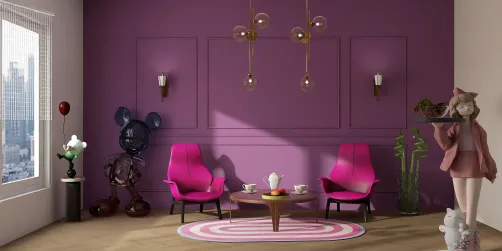 Purple room