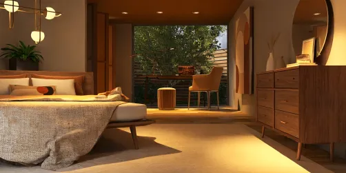 MCM Minimalist Bedroom