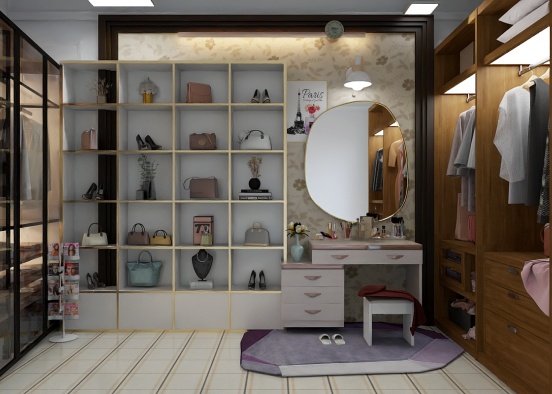Looking for a walking closet design?🕵🏼‍♀️ Design Rendering