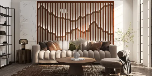 Japandi living room 🤎🖤