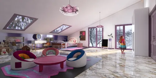 habitación para niña 