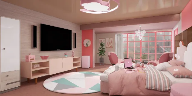 Barbie Modern Room 💗🌸