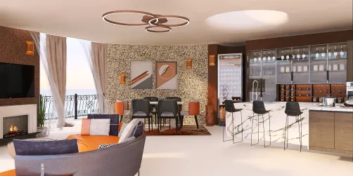 Open living room 