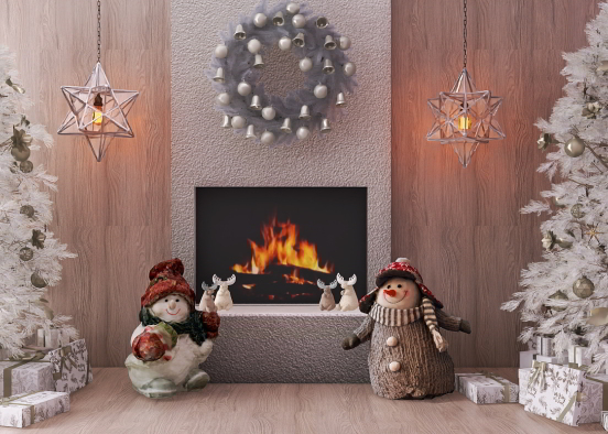 Merry Christmas  Design Rendering