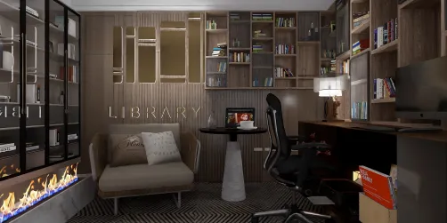 Private room at the library 