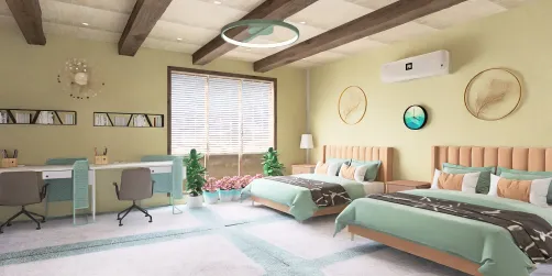 Best two students bedroom design ever !