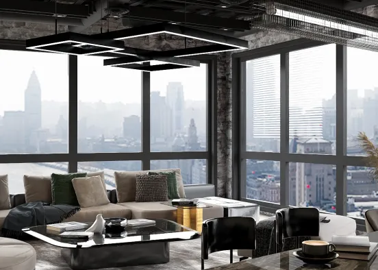 # Modern Grudge Apartment Визуализация дизайна