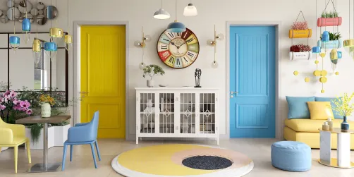 color combination 💛💙