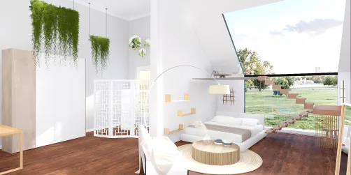 Classic summer bedroom