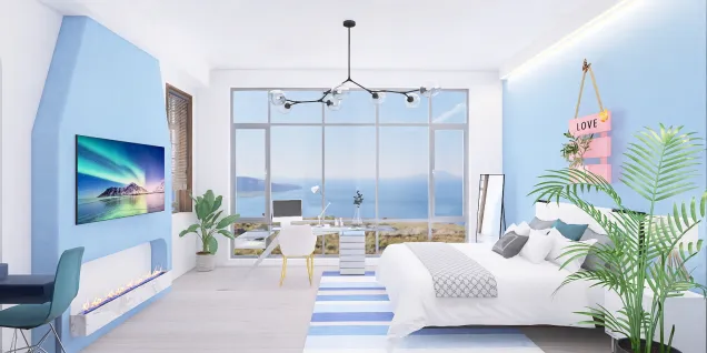 a beach bedroom 