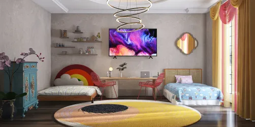 Bed for sisters