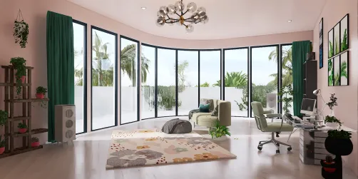 Green relax and study place