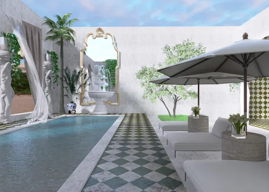 # Poolside 🌊 Renderização de Design