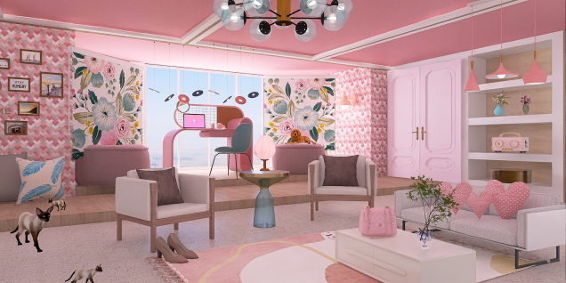 Barbie Dream House Living Room 