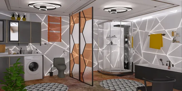 Bauhaus style Bathroom ⭐