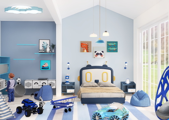 bedroom 🩵🩵 Design Rendering