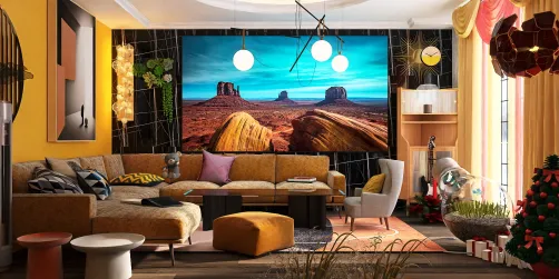 Luxurious Living Room Interior Design 💝