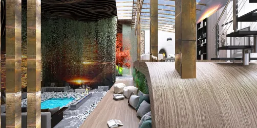 Basement with garden....😼😼😼