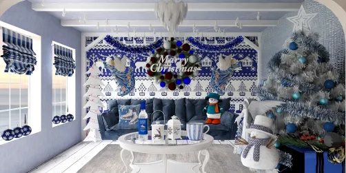 Baby Blue Christmas 