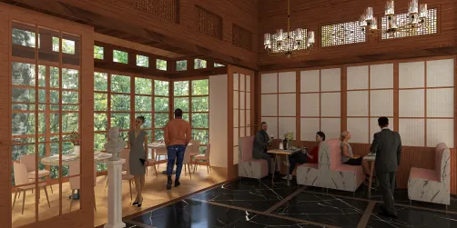fancy restaurant 