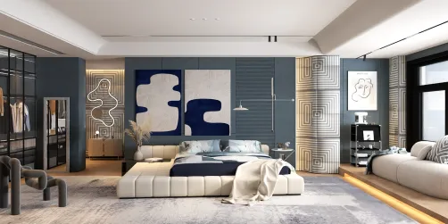 Dormitorio Azul 
