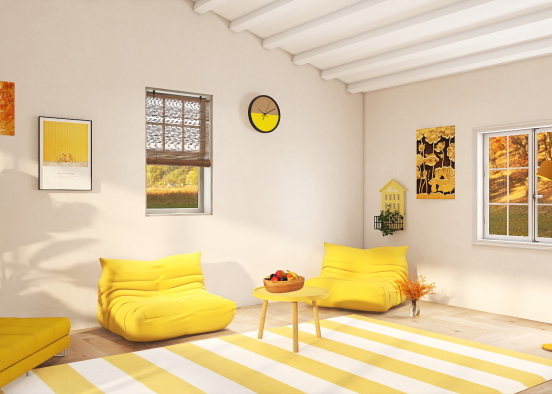 Yellow vibes 😊😊 Design Rendering