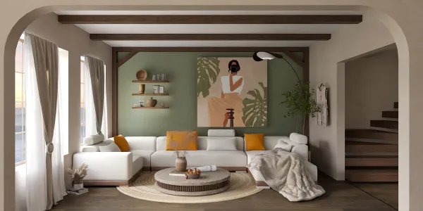 Professional interior design created with Homestyler 3D design software