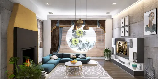 Simple living room design