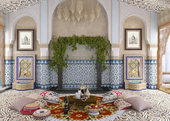 # Arabic luxury  Renderização de Design