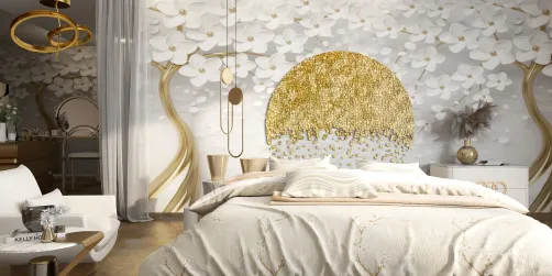 Golden Tree Bedroom 