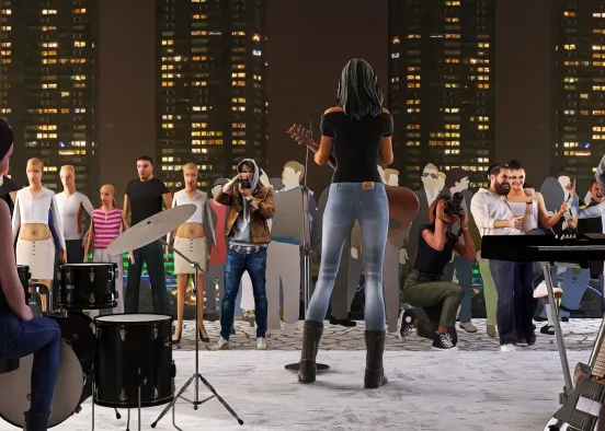 # Small Concert  Renderização de Design