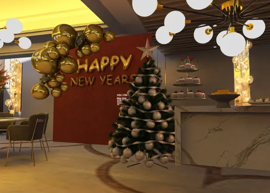 # Last Design of 2024: New Year’s Eve Party Renderização de Design