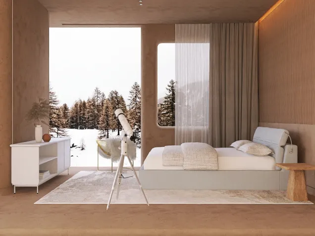 Winter wonderland bedroom