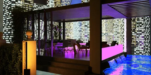 Resort chill area 
