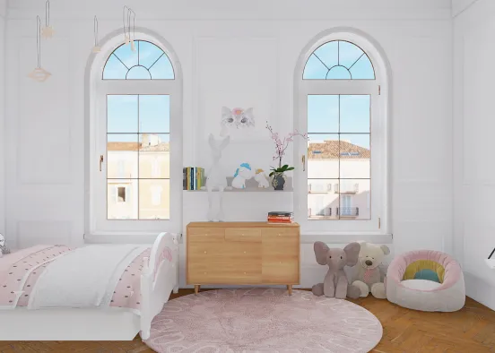 Kids room Design Rendering