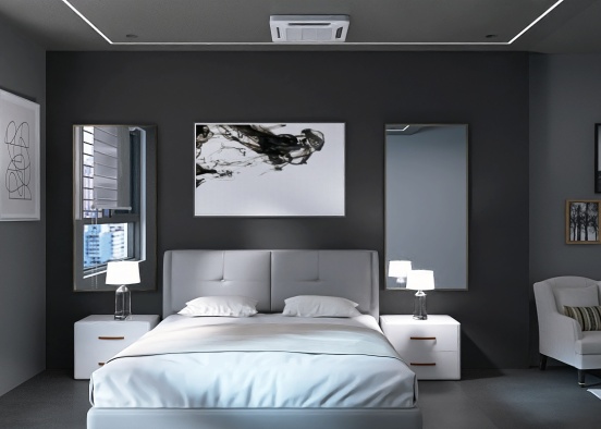 bedroom design
 Design Rendering
