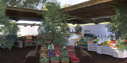 Mercado semanal de frutas y verduras II