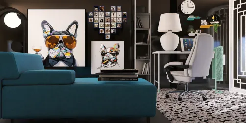 Playful computer room