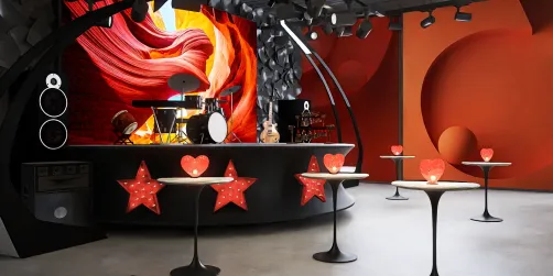 ❤🎤🧡🎤💛