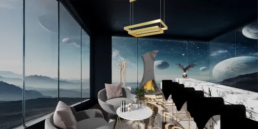 Magical Glass living room idea 💡