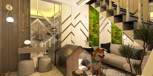  \(^_^)/ 🫶🏻A beautiful home for a beautiful dog 
