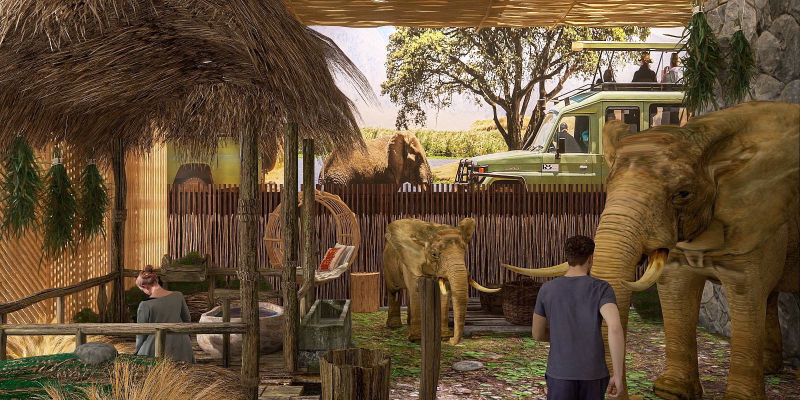 Elephant Care Center 🛖🐘