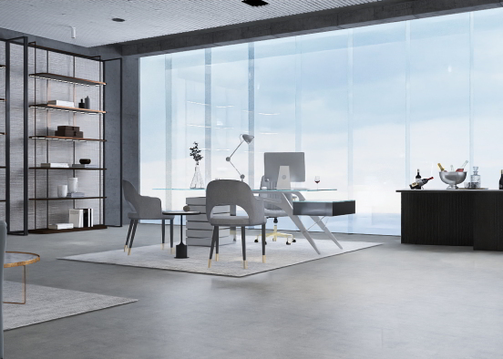 Office Design Rendering