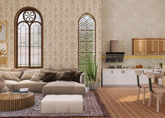 # Oriental•meets•Moder Renderização de Design